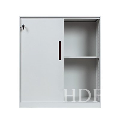 Thin line halfheight sliding door cabinet