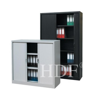 tambour door file cabinet